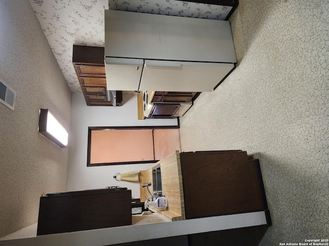 interior space featuring visible vents