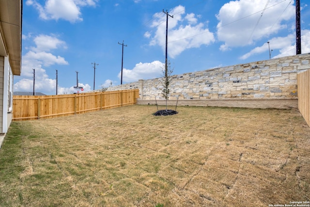 5014 Jovian, San Antonio, TX 78245 - view of yard featuring a fenced backyard