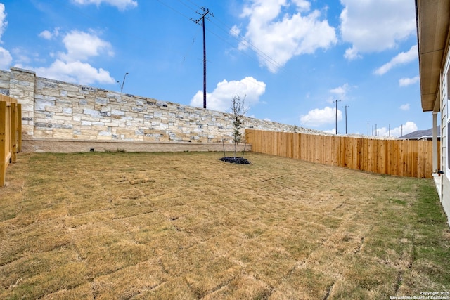 5014 Jovian, San Antonio, TX 78245 - view of yard featuring a fenced backyard
