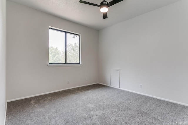 19750 Encino Way, San Antonio, TX 78259 - carpeted spare room featuring ceiling fan and baseboards