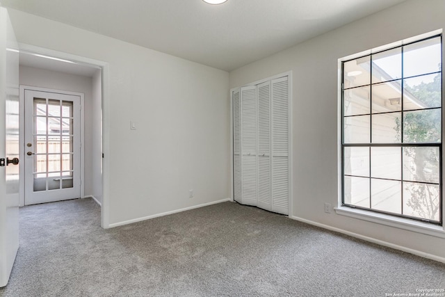 19750 Encino Way, San Antonio, TX 78259 - unfurnished bedroom with carpet, baseboards, and a closet