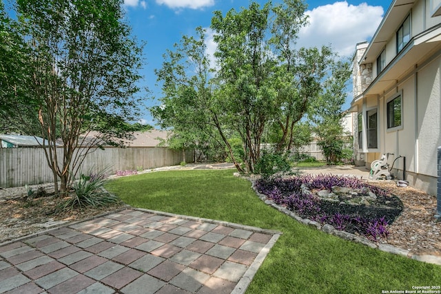 19750 Encino Way, San Antonio, TX 78259 - view of yard with a patio area