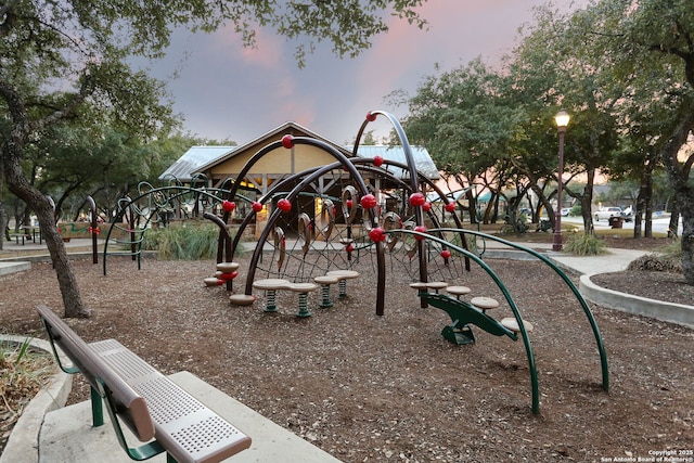 view of community playground