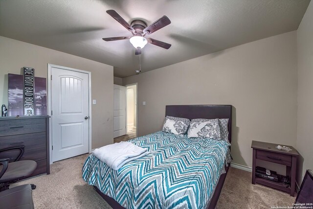 13408 Drop Seed, San Antonio, TX 78254 - carpeted bedroom with a ceiling fan