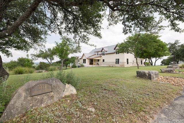 137A Spanish Pass, Boerne, TX 78006 - view of grassy yard
