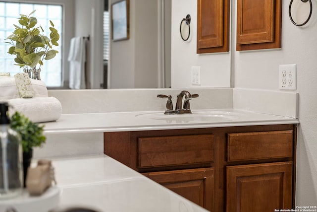 8715 Anton Chico, Helotes, TX 78023 - bathroom featuring vanity