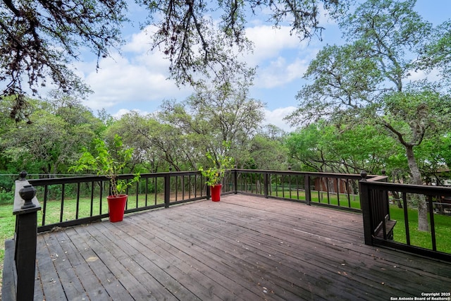 1903 Copperfield, San Antonio, TX 78251 - view of wooden deck