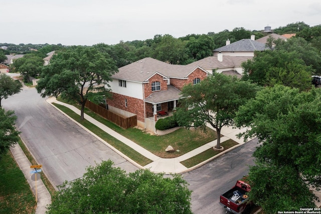 drone / aerial view