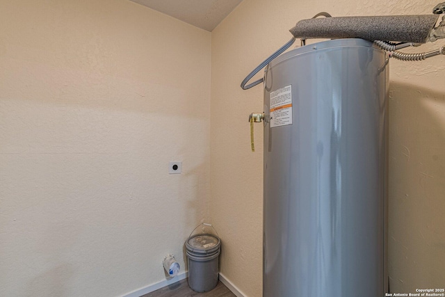 utilities featuring water heater