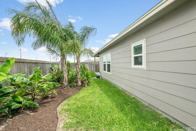 7186 Lake Placid, Corpus Christi, TX 78414 - view of yard with a fenced backyard