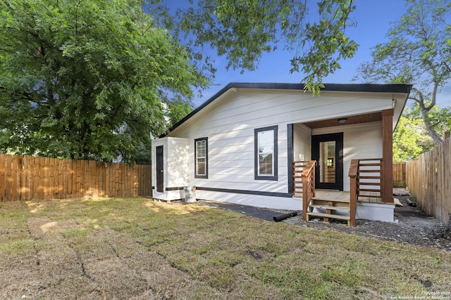 1851 Dawson St, San Antonio, TX 78202 - back of house with covered porch