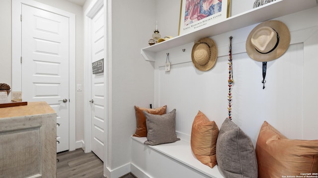 29919 Capstone Walk, Boerne, TX 78015 - mudroom with baseboards and light wood-style flooring