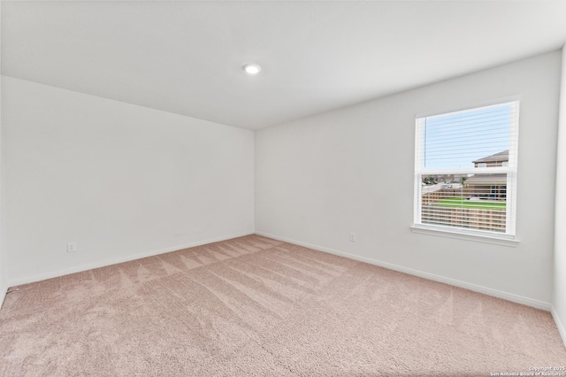 15102 Jetfire, Von Ormy, TX 78073 - carpeted spare room with baseboards and recessed lighting