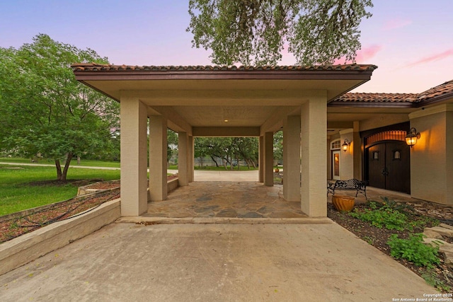 26118 Alto Oaks, San Antonio, TX 78255 - view of parking featuring concrete driveway