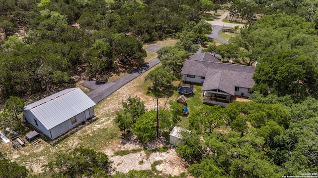 1397 Desert Gold, Boerne, TX 78006 - view of subject property with a forest