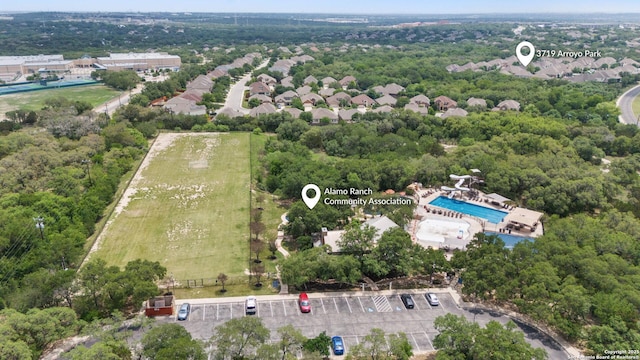 drone / aerial view