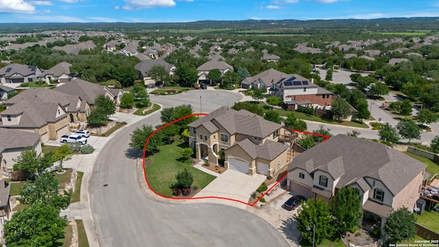 28546 Tristant Rdg, San Antonio, TX 78260 - drone / aerial view featuring a residential view