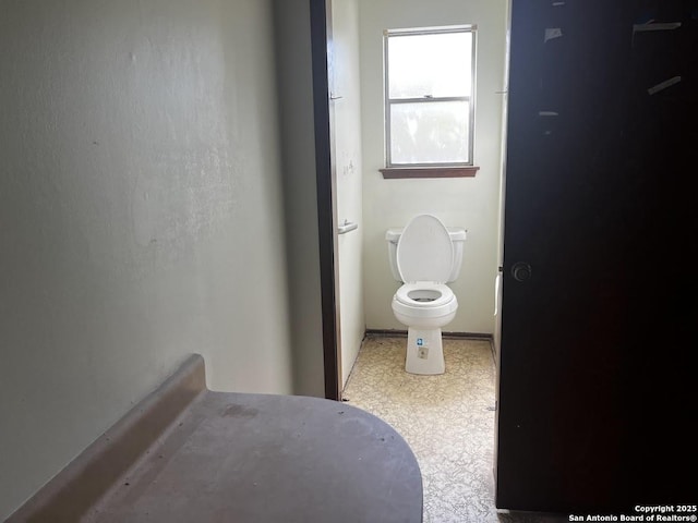 bathroom with toilet