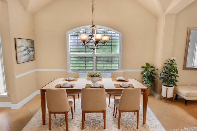 8250 Cruiseship Bay Unit, San Antonio, TX 78255 - dining area featuring a chandelier, light tile patterned flooring, and a healthy amount of sunlight