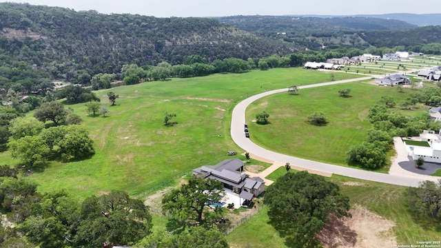 821 Bingham Ln, New Braunfels, TX 78132 - drone / aerial view with a rural view