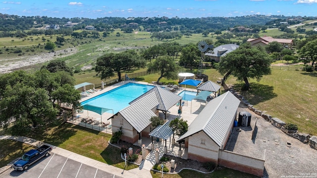 aerial view
