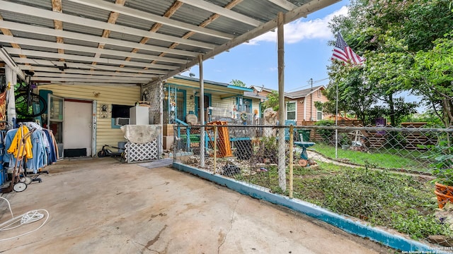 237 Delmar, San Antonio, TX 78210 - view of patio / terrace with fence