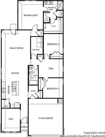 4532 Appaloosa Crst, San Antonio, TX 78245 - plan