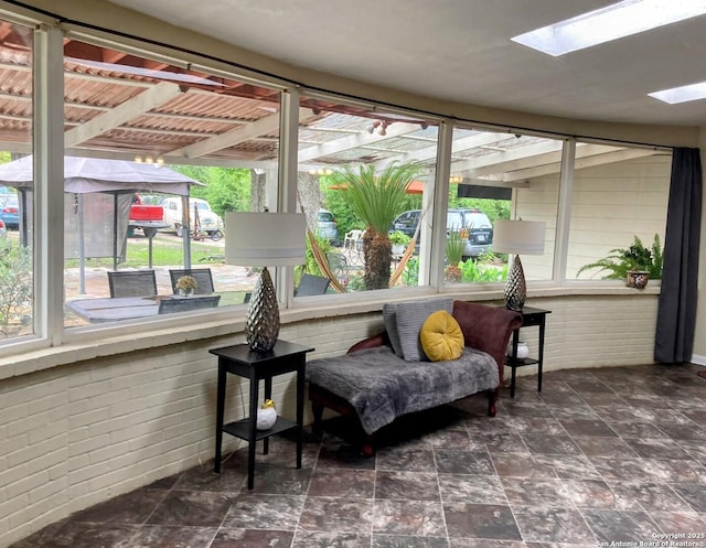 724 Holmgreen, San Antonio, TX 78220 - sunroom featuring a skylight and plenty of natural light