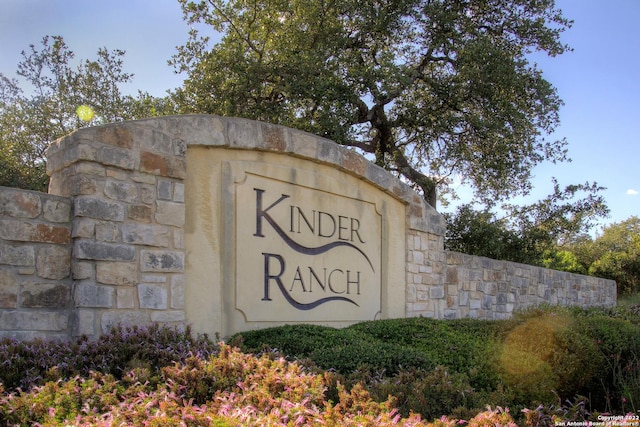 1502 Specie Crk, San Antonio, TX 78260 - view of community sign