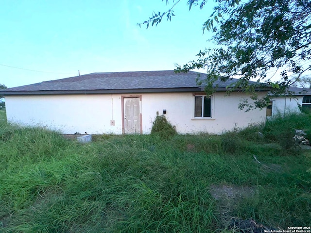 2424 S Victoria, Donna, TX 78537 - rear view of house with stucco siding
