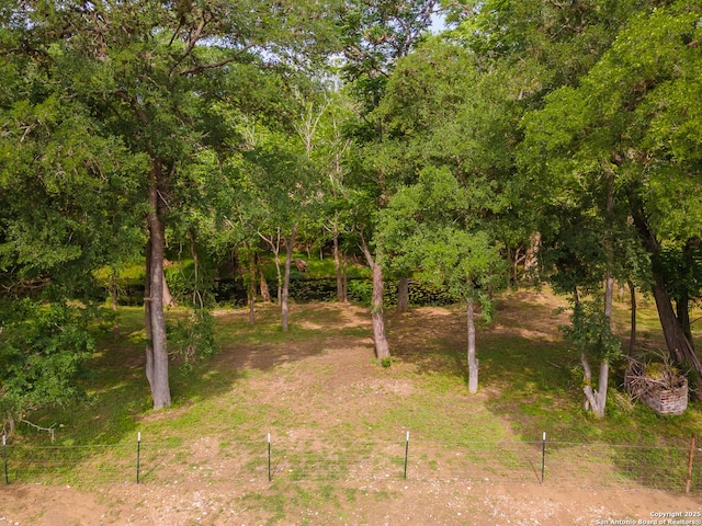 503 Lower Lacoste, Castroville, TX 78009 - view of yard with fence