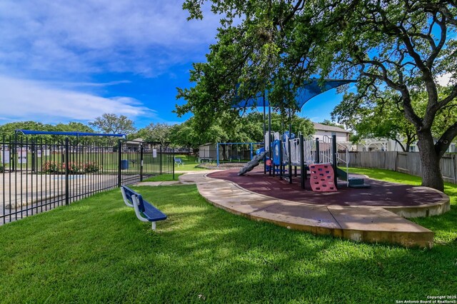 view of community playground