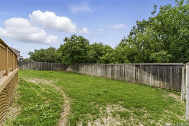 14626 Costa Leon, San Antonio, TX 78245 - view of yard with a fenced backyard