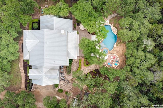 drone / aerial view