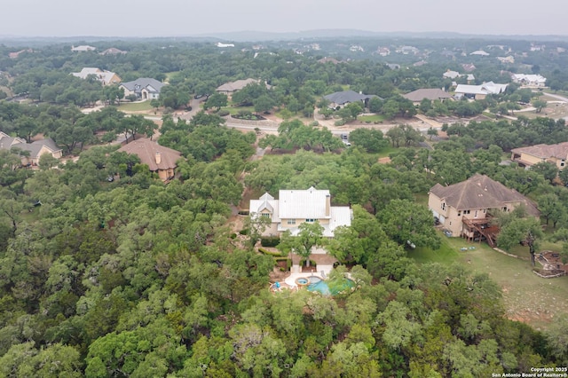 birds eye view of property featuring a residential view