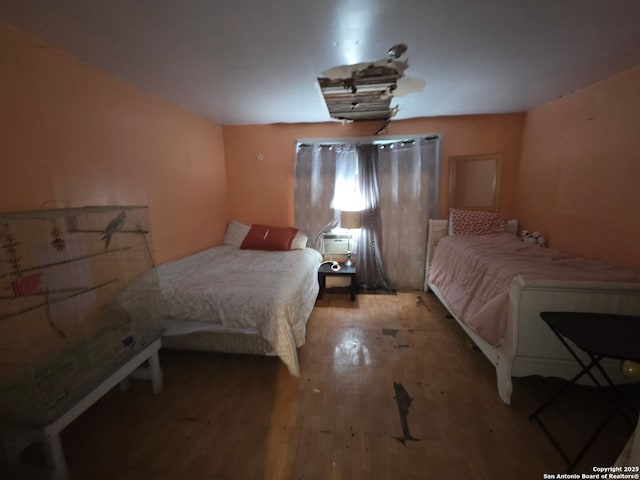 238 Lone Star, San Antonio, TX 78204 - bedroom with wood finished floors