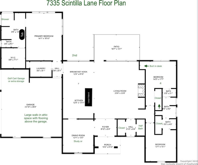 7335 Scintilla Ln, Boerne, TX 78015 - room layout