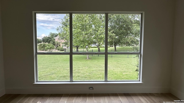 7335 Scintilla Ln, Boerne, TX 78015 - detailed view of baseboards and wood finished floors
