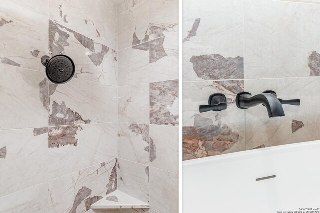 LOT52 Hondo Vis, La Vernia, TX 78121 - full bathroom featuring a tile shower