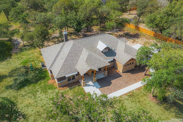 LOT52 Hondo Vis, La Vernia, TX 78121 - aerial view of property and surrounding area
