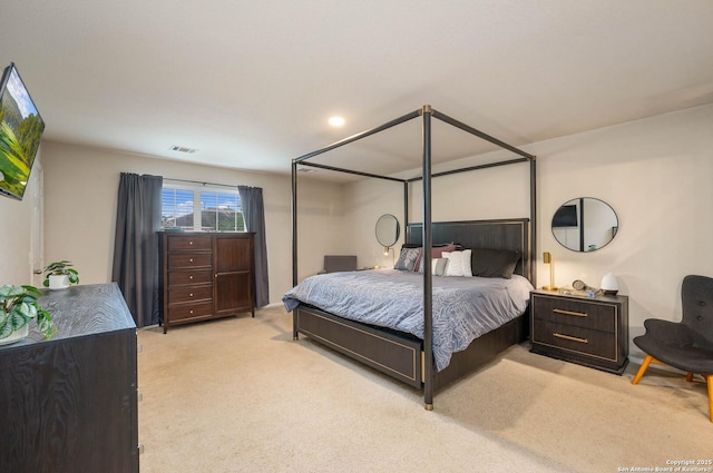 3911 Valencia Peak, San Antonio, TX 78261 - bedroom featuring light carpet