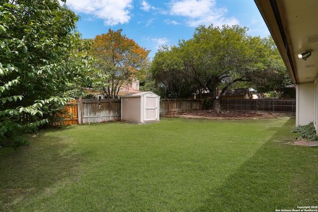 5423 Princess Diane, San Antonio, TX 78229 - view of yard with a storage unit and an outbuilding