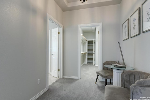 27 Sherborne Wood, San Antonio, TX 78218 - corridor with carpet and baseboards