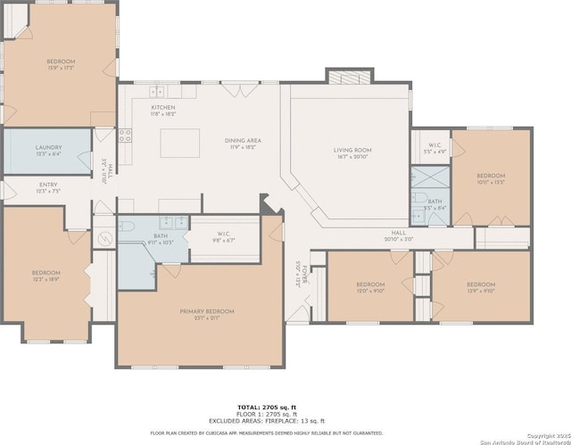 15031 Geronimo, San Antonio, TX 78254 - floor plan / room layout