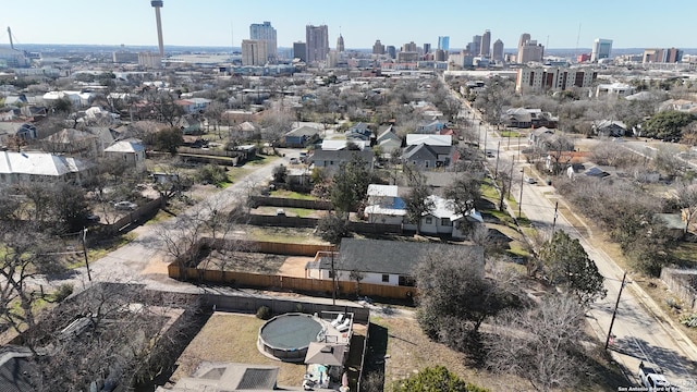 view of property location with a view of skyline