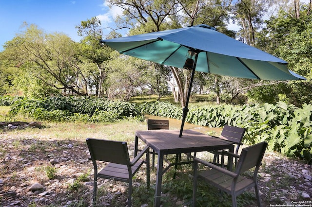 6160 Fm 2538, Marion, TX 78124 - view of patio / terrace with outdoor dining area