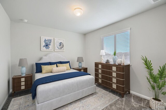 1109 Esplanade Pkwy, San Marcos, TX 78666 - bedroom with carpet and baseboards