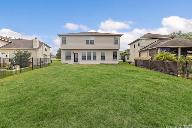 3727 Columbia, Cibolo, TX 78108 - rear view of house featuring a patio area