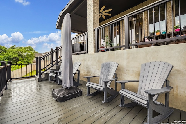 14074 May Mist, San Antonio, TX 78253 - deck featuring stairway