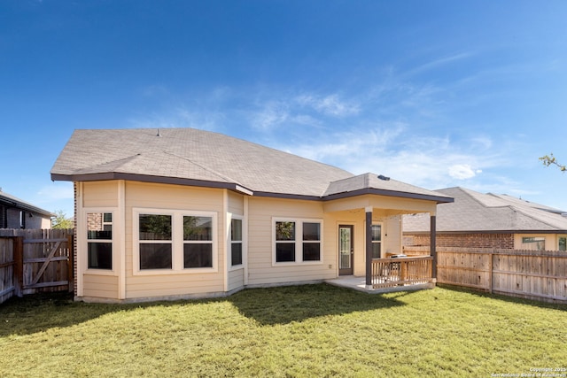 2465 Pennilynn, San Antonio, TX 78253 - back of house with a patio area